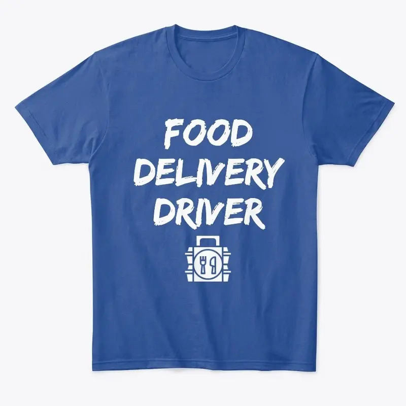 Food Delivery T-Shirt (White Letters)