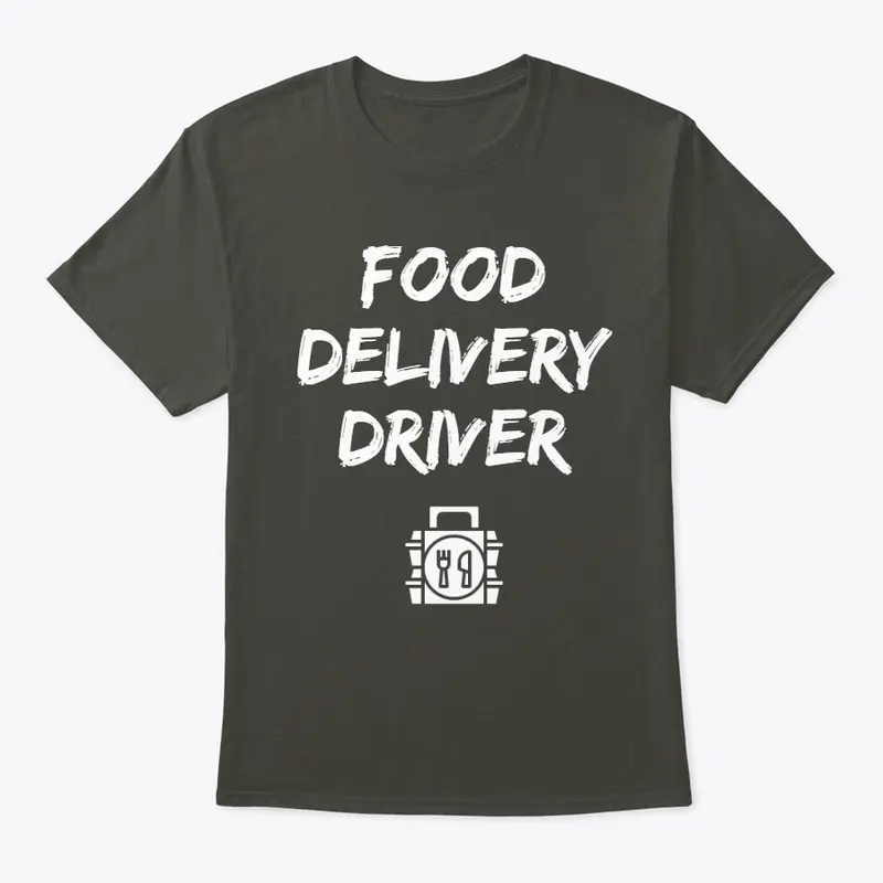 Food Delivery T-Shirt (White Letters)