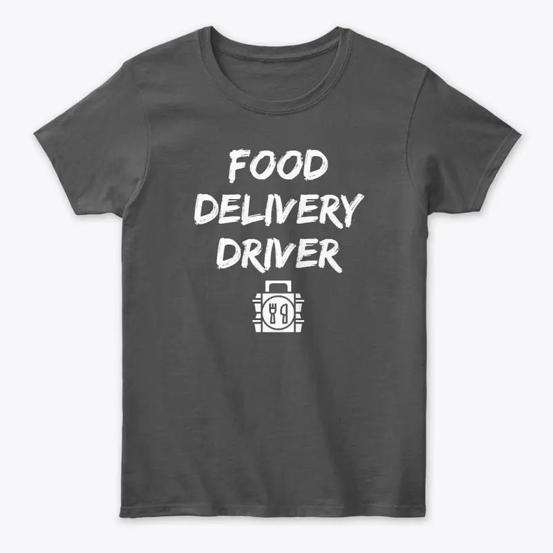 Food Delivery T-Shirt (White Letters)